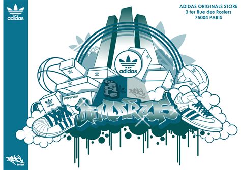 adidas graffiti art show.